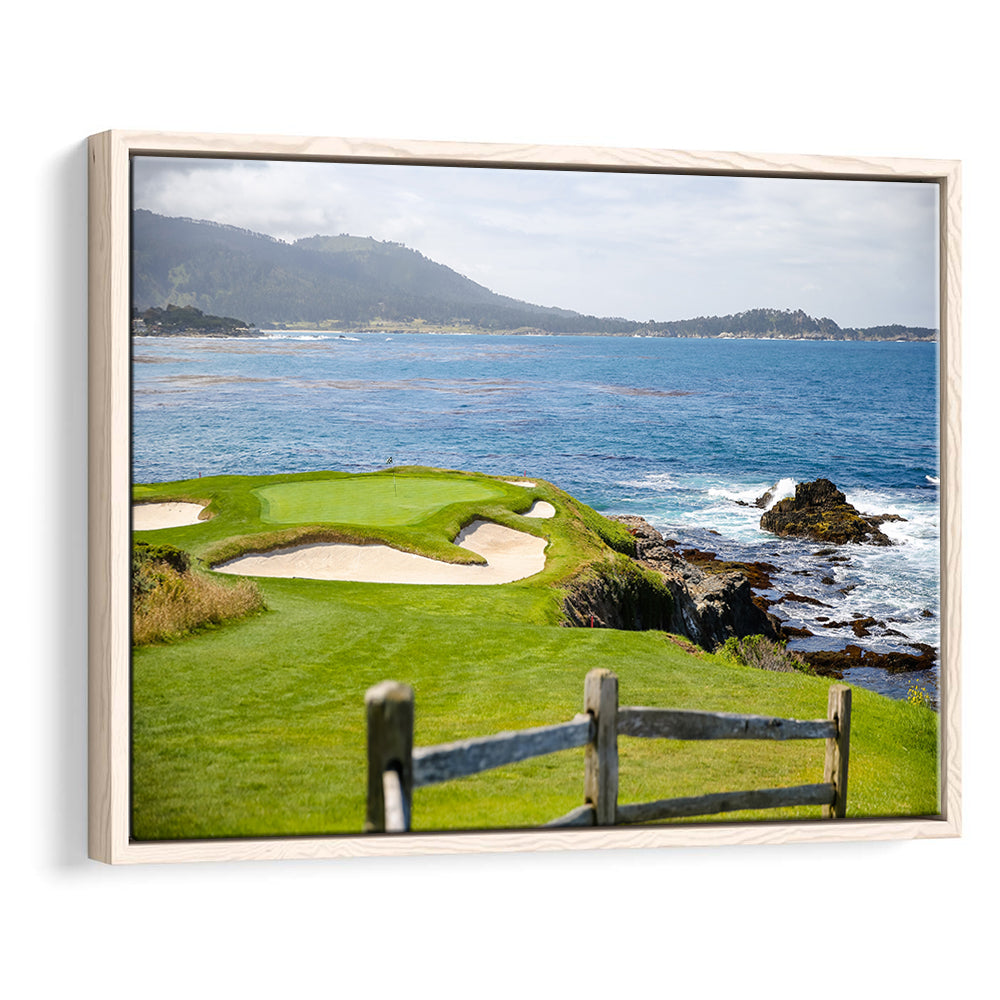 2023 Us Womens Open At Pebble Beach Golf Courses, Floating Framed Canvas Print Wall Art