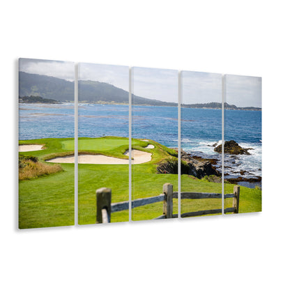 2023 Us Womens Open At Pebble Beach Golf Courses, Golf Art Print, Extra Large Canvas Print Wall Art