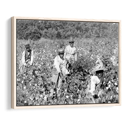 African American Women Photo Print, Black and White, Black History Month Art, Floating Framed Canvas Print