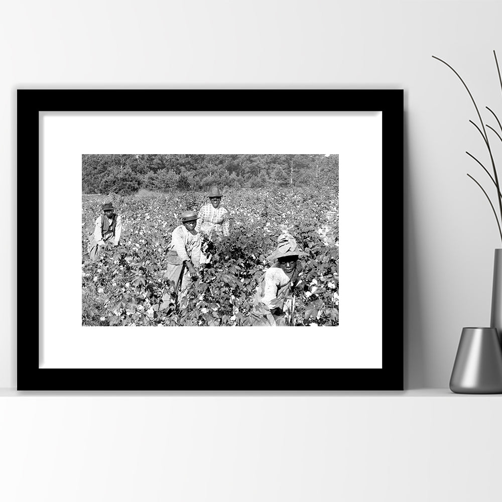 African American Women Photo Print, Black and White, Black History Month Art, Framed Art Print White Border Wall Decor