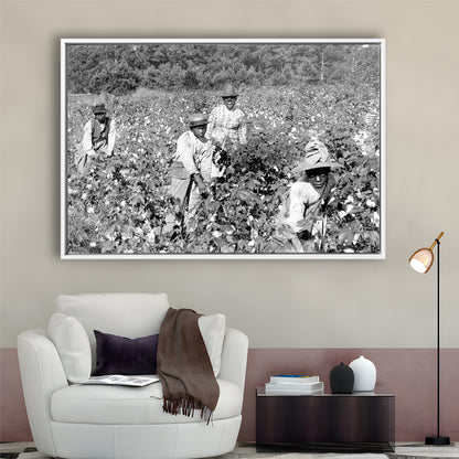 African American Women Photo Print, Black and White, Black History Month Art, Floating Framed Canvas Print
