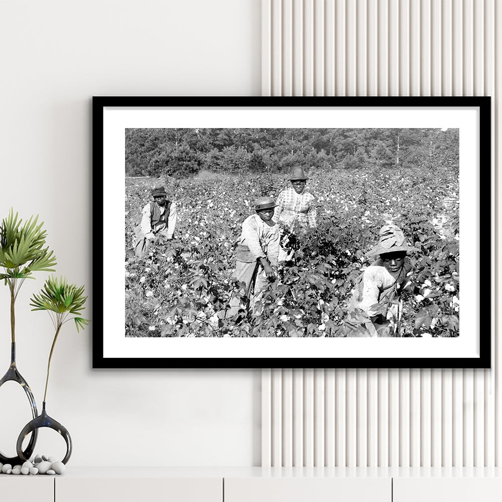 African American Women Photo Print, Black and White, Black History Month Art, Framed Art Print White Border Wall Decor