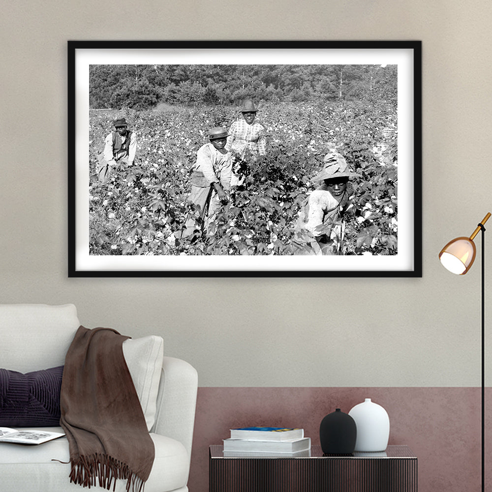 African American Women Photo Print, Black and White, Black History Month Art, Framed Art Print White Border Wall Decor