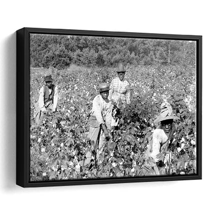 African American Women Photo Print, Black and White, Black History Month Art, Floating Framed Canvas Print