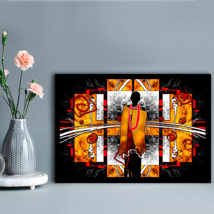 African Ethnic wall decor African, Framed Art Print Wall Decor, Picture Framed