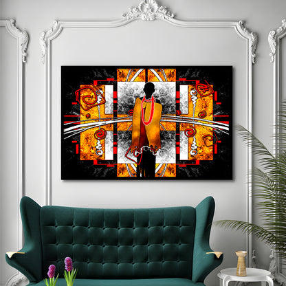 African Ethnic wall decor African, Framed Art Print Wall Decor, Picture Framed