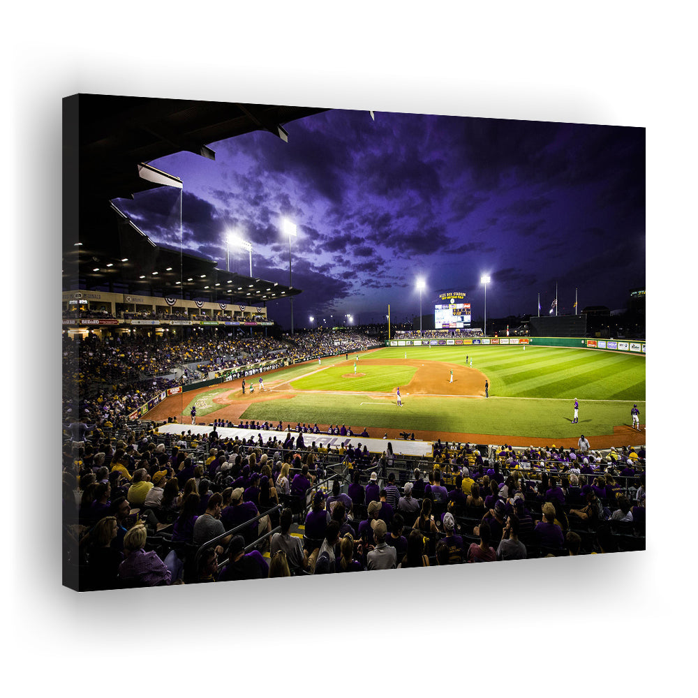 Alex Box Stadium, Stadium Canvas, Sport Art, Gift for him, Man Cave Decor, Art Print, Canvas Print Wall Art