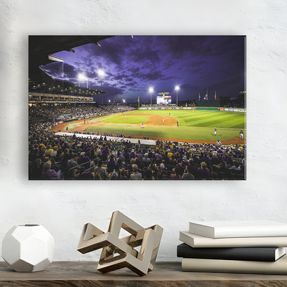 Alex Box Stadium, Stadium Canvas, Sport Art, Gift for him, Man Cave Decor, Art Print, Canvas Print Wall Art