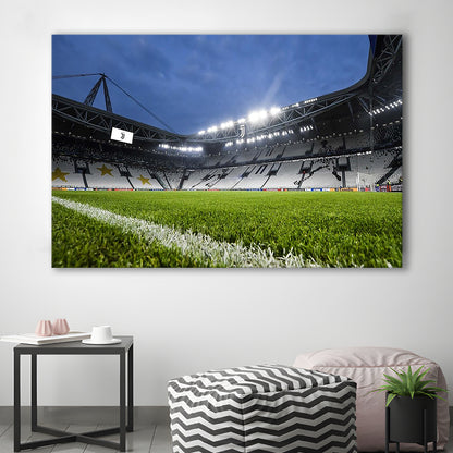 Allianz Stadium in Germany, Stadium Canvas, Sport Art, Gift for him, Man Cave Decor, Art Print, Canvas Print Wall Art