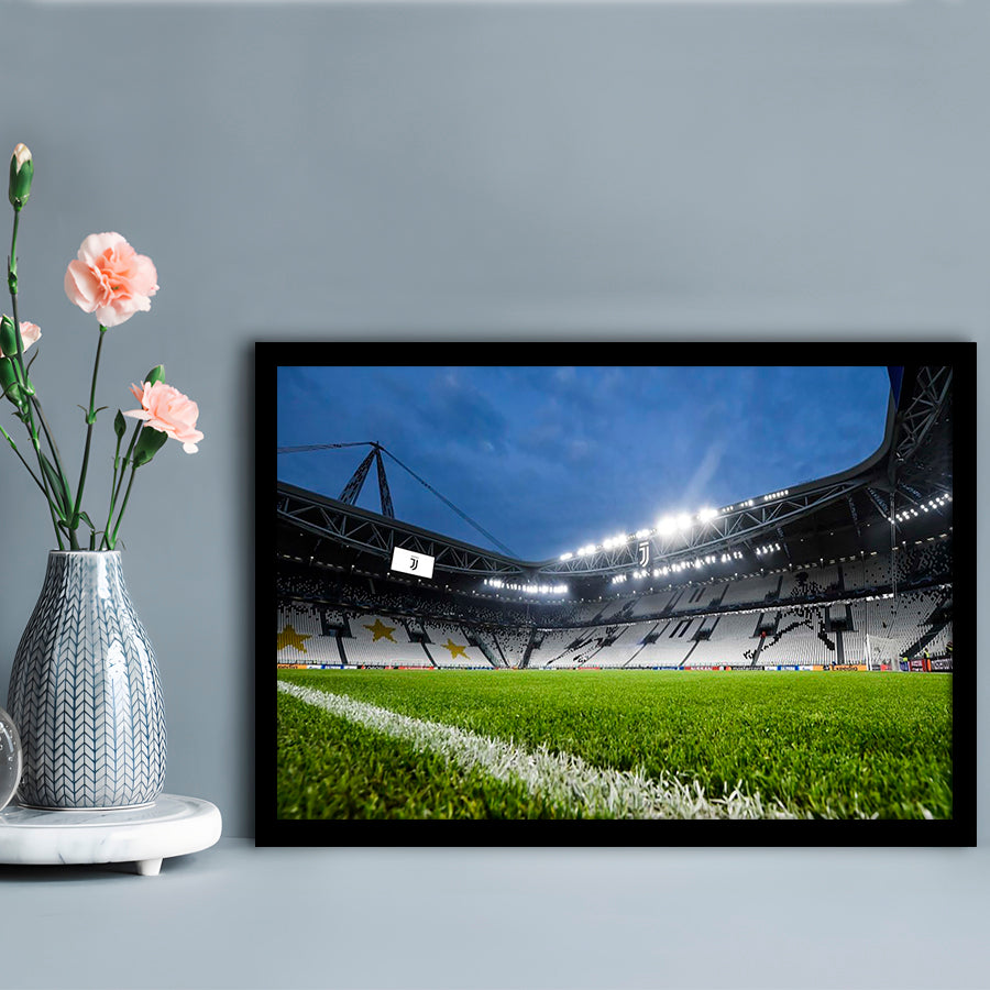 Allianz Stadium in Germany, Stadium Canvas, Sport Art, Gift for him, Framed Art Print Wall Decor, Picture Framed
