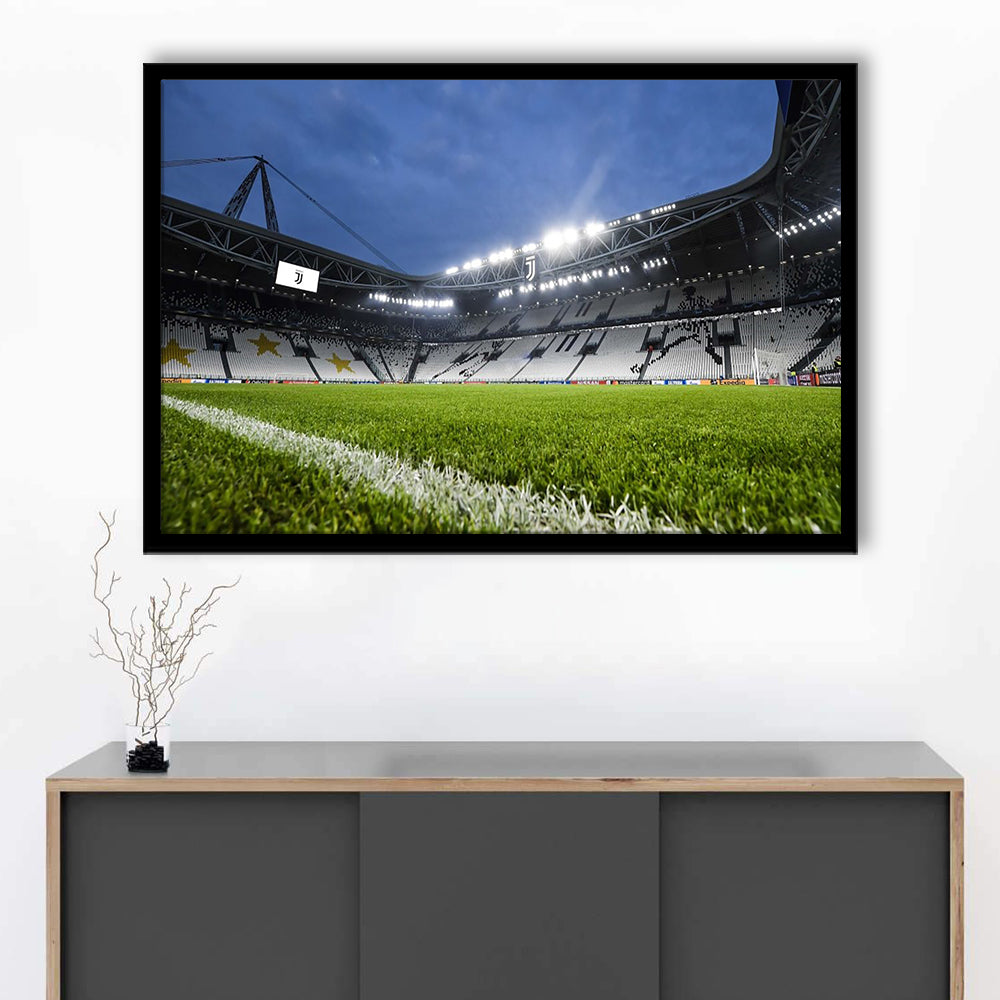 Allianz Stadium in Germany, Stadium Canvas, Sport Art, Gift for him, Framed Art Print Wall Decor, Picture Framed