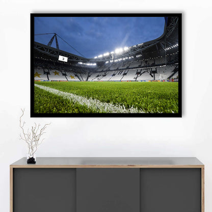 Allianz Stadium in Germany, Stadium Canvas, Sport Art, Gift for him, Framed Art Print Wall Decor, Picture Framed