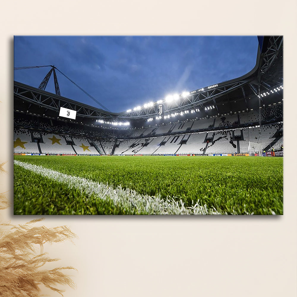 Allianz Stadium in Germany, Stadium Canvas, Sport Art, Gift for him, Man Cave Decor, Art Print, Canvas Print Wall Art