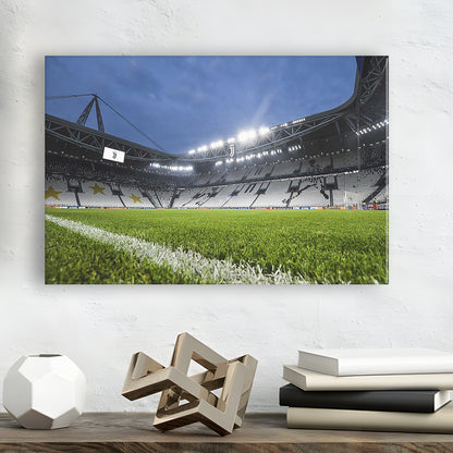 Allianz Stadium in Germany, Stadium Canvas, Sport Art, Gift for him, Man Cave Decor, Art Print, Canvas Print Wall Art