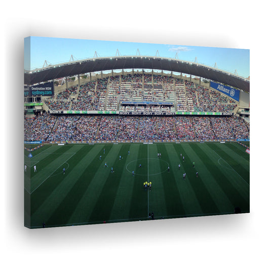 Allianz Stadium in Sydney, Stadium Canvas, Sport Art, Gift for him, Man Cave Decor, Art Print, Canvas Print Wall Art