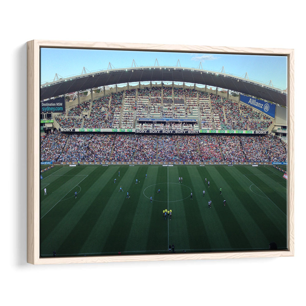 Allianz Stadium in Sydney, Stadium Canvas, Sport Art, Framed Canvas Print Wall Art, Floating Frame