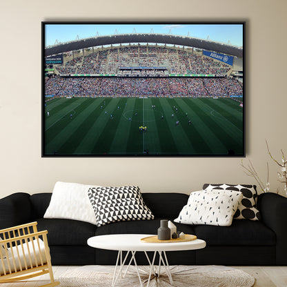 Allianz Stadium in Sydney, Stadium Canvas, Sport Art, Framed Canvas Print Wall Art, Floating Frame