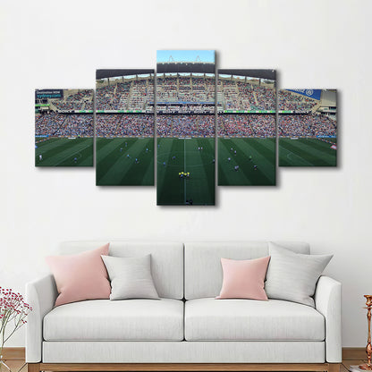 Allianz Stadium in Sydney, Stadium Canvas, Sport Art, Gift for him, 5 Panel, Large Canvas, Canvas Print Wall Art