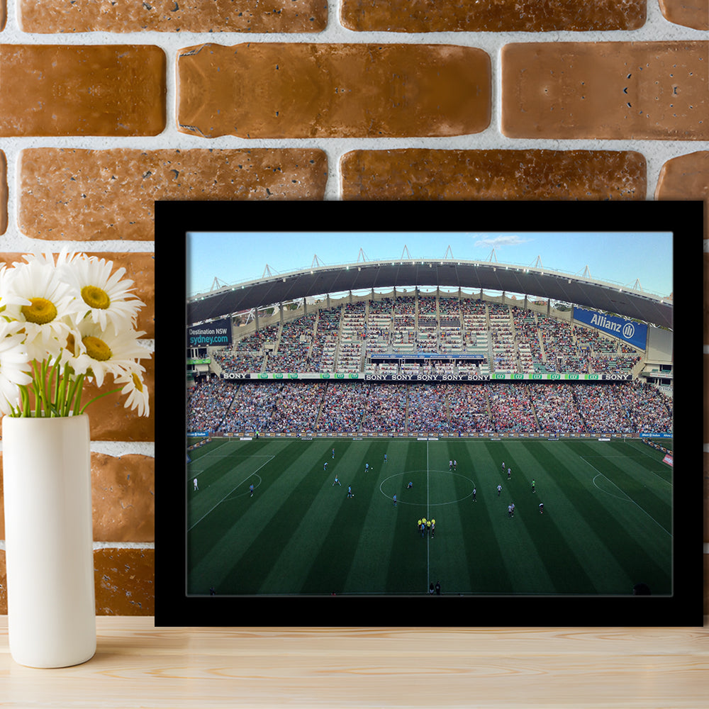Allianz Stadium in Sydney, Stadium Canvas, Sport Art, Gift for him, Framed Art Print Wall Decor, Picture Framed