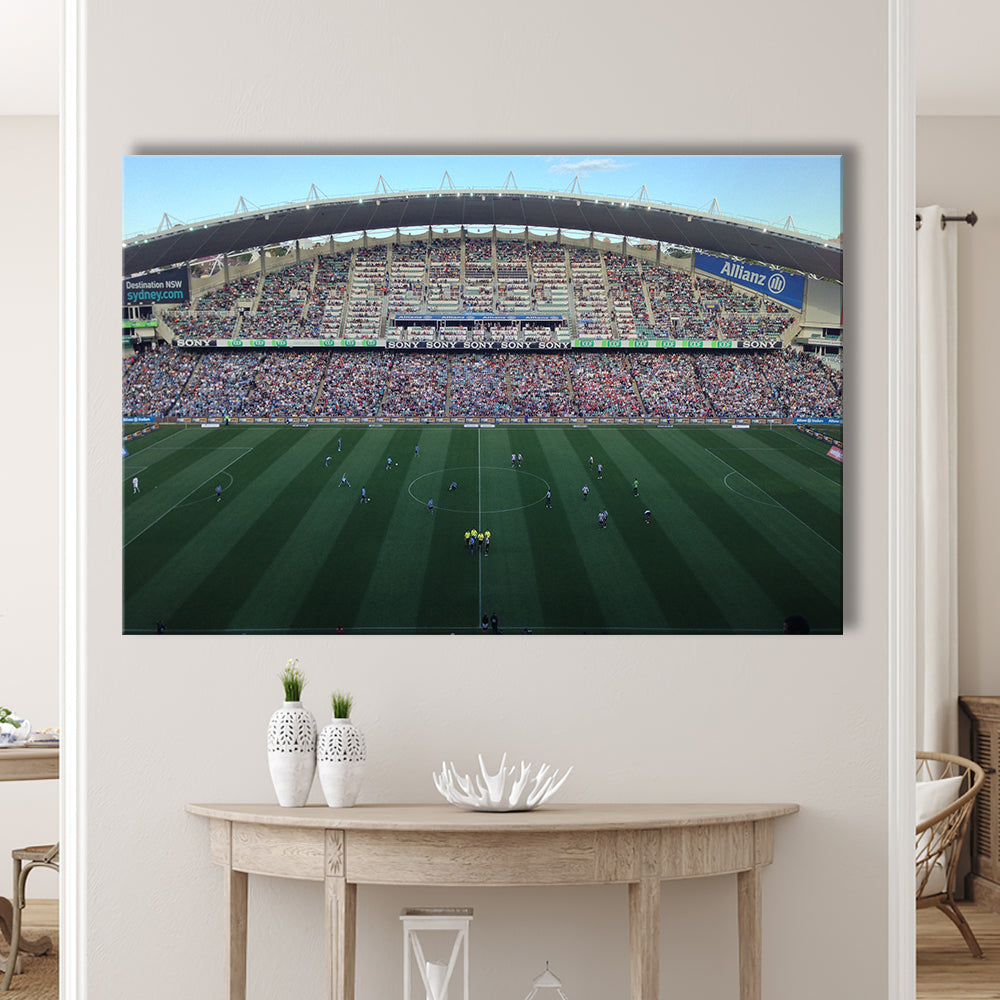 Allianz Stadium in Sydney, Stadium Canvas, Sport Art, Gift for him, Man Cave Decor, Art Print, Canvas Print Wall Art