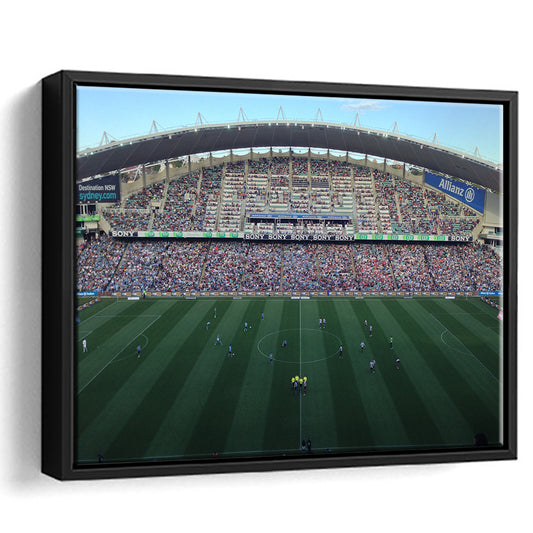 Allianz Stadium in Sydney, Stadium Canvas, Sport Art, Framed Canvas Print Wall Art, Floating Frame