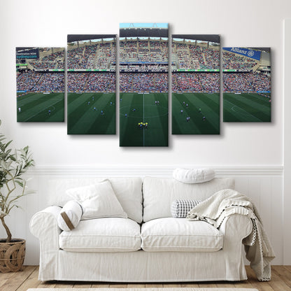 Allianz Stadium in Sydney, Stadium Canvas, Sport Art, Gift for him, 5 Panel, Large Canvas, Canvas Print Wall Art