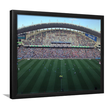 Allianz Stadium in Sydney, Stadium Canvas, Sport Art, Gift for him, Framed Art Print Wall Decor, Picture Framed