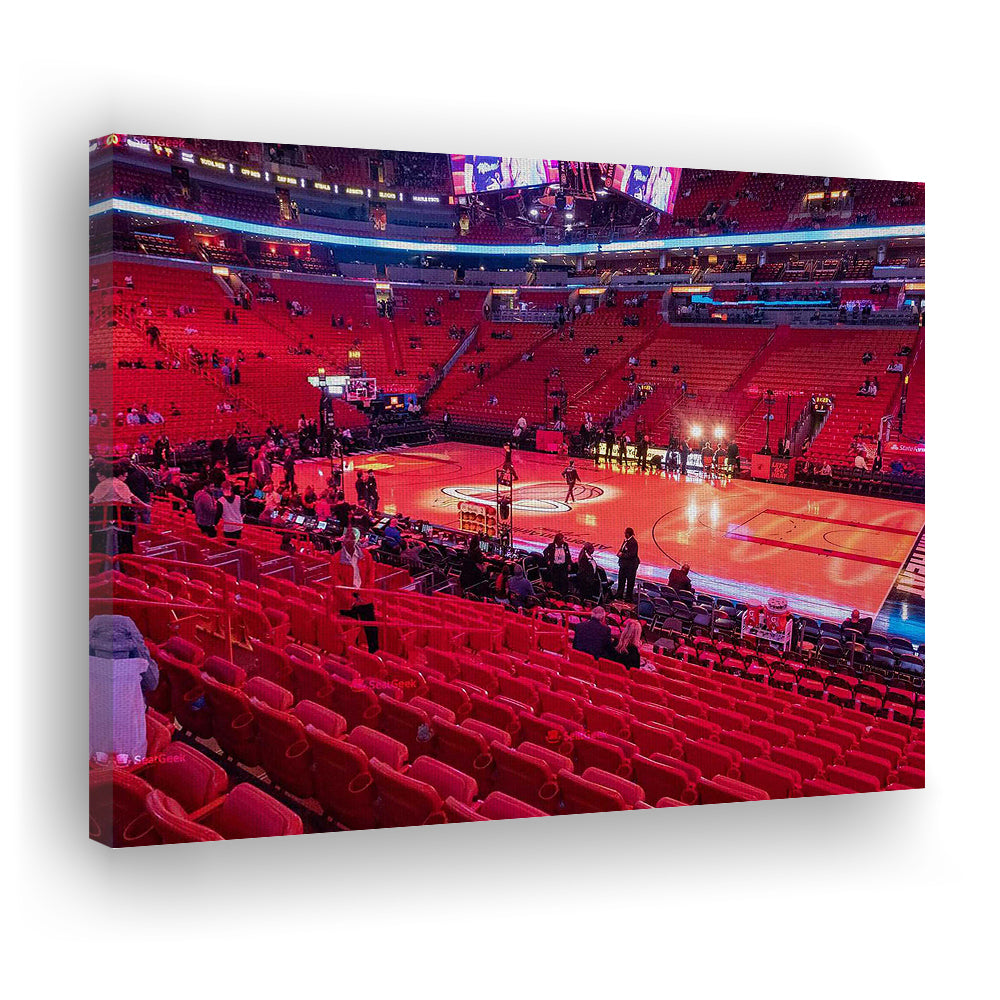 American Airline Red Arena, Stadium Canvas, Sport Art, Gift for him, Man Cave Decor, Art Print, Canvas Print Wall Art