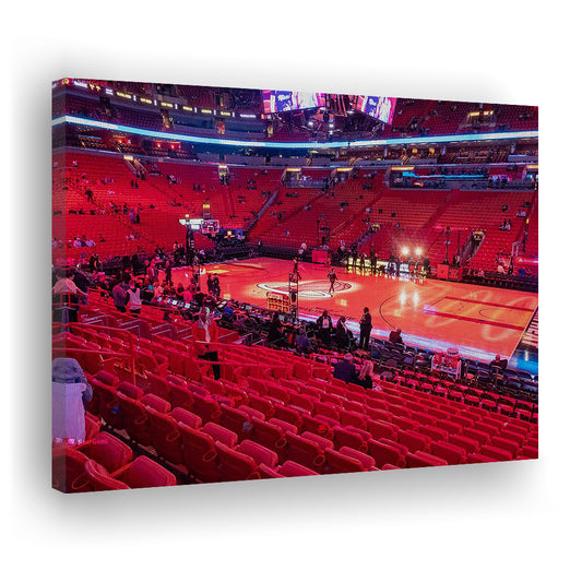 American Airline Red Arena, Stadium Canvas, Sport Art, Gift for him, Man Cave Decor, Art Print, Canvas Print Wall Art