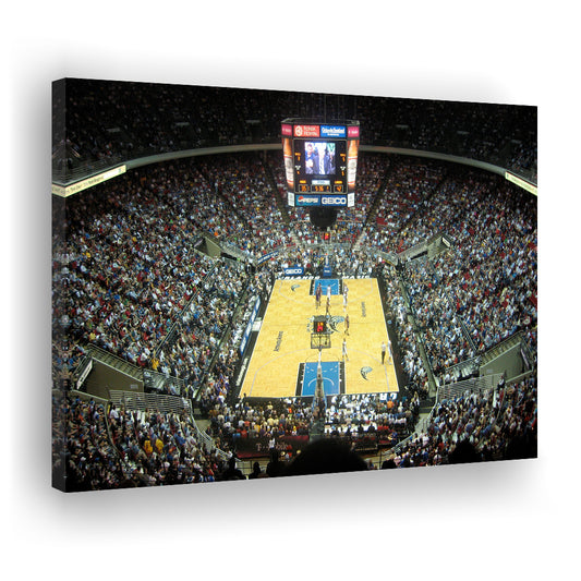 Amway Arena, Stadium Canvas, Sport Art, Gift for him, Man Cave Decor, Art Print, Canvas Print Wall Art