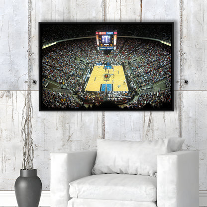 Amway Arena, Stadium Canvas, Sport Art, Framed Canvas Print Wall Art, Floating Frame