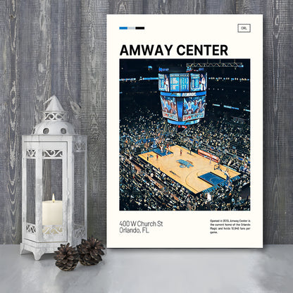 Amway Center Stadium Print, Orlando Magic Stadium Canvas Art, Fan Gifts, Sport Art, Canvas Print Wall Art