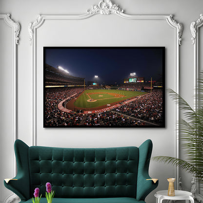 Angel Stadium in Los Angeles, Stadium Canvas, Sport Art, Fan Gifts, Framed Art Print Wall Decor, Picture Framed