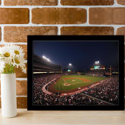 Angel Stadium in Los Angeles, Stadium Canvas, Sport Art, Fan Gifts, Framed Art Print Wall Decor, Picture Framed