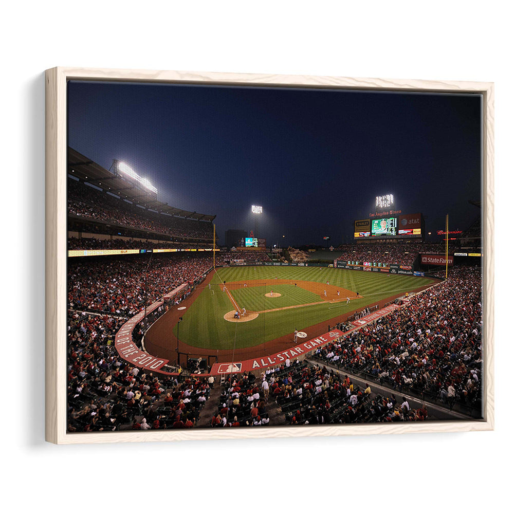 Angel Stadium in Los Angeles, Stadium Canvas, Sport Art, Fan Gifts, Framed Canvas Print Wall Art, Floating Frame