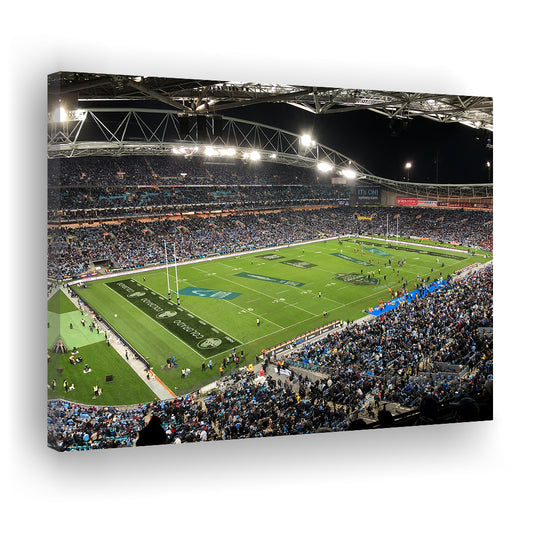 Anz Stadium, Stadium Canvas, Sport Art, Gift for him, Man Cave Decor, Art Print, Canvas Print Wall Art