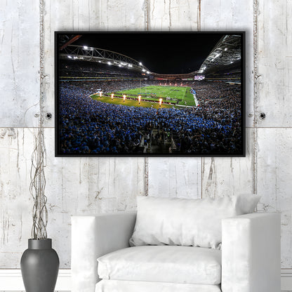 Anz Stadium at Sydney Olympic Park, Stadium Canvas, Sport Art, Framed Canvas Print Wall Art, Floating Frame