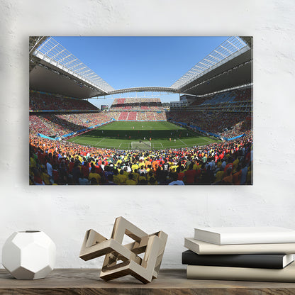 Arena Corinthians Copa, Stadium Canvas, Sport Art, Gift for him, Man Cave Decor, Art Print, Canvas Print Wall Art