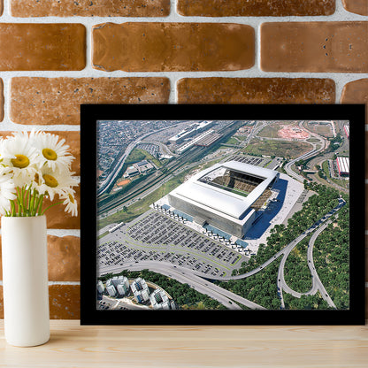 Arena De Sao Paulo, Stadium Canvas, Sport Art, Gift for him, Framed Art Print Wall Decor, Picture Framed