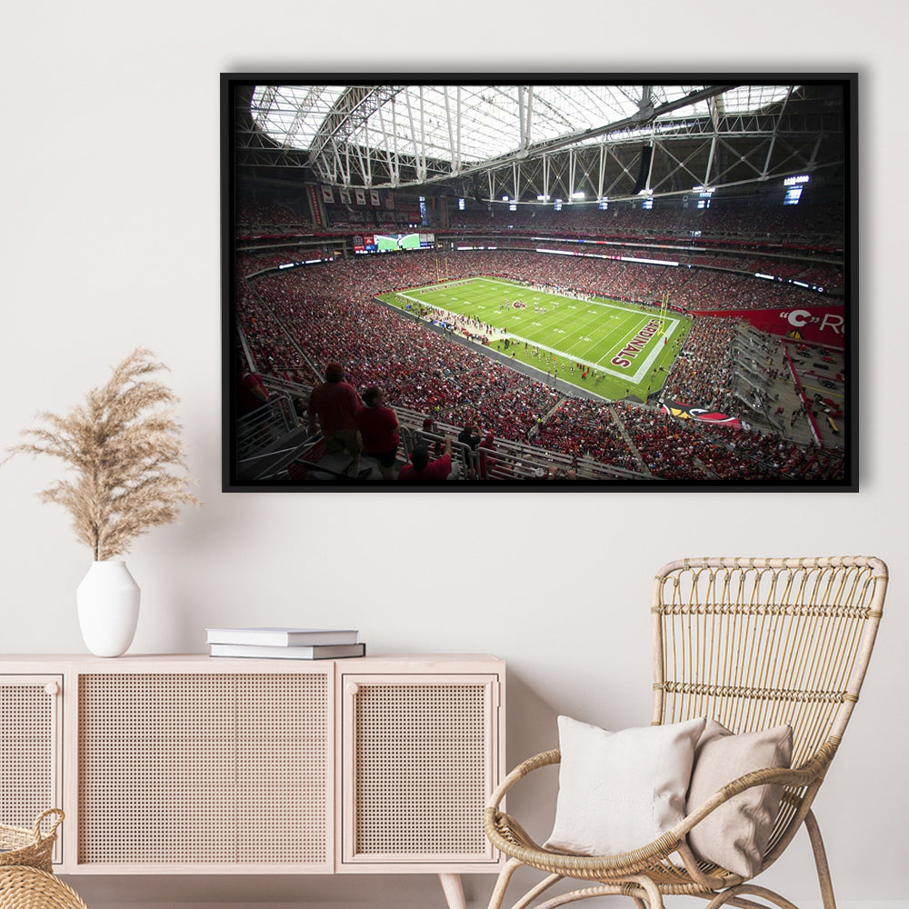 Arizona Diamondbacks Stadium, Stadium Canvas, Sport Art, Framed Canvas Print Wall Art, Floating Frame