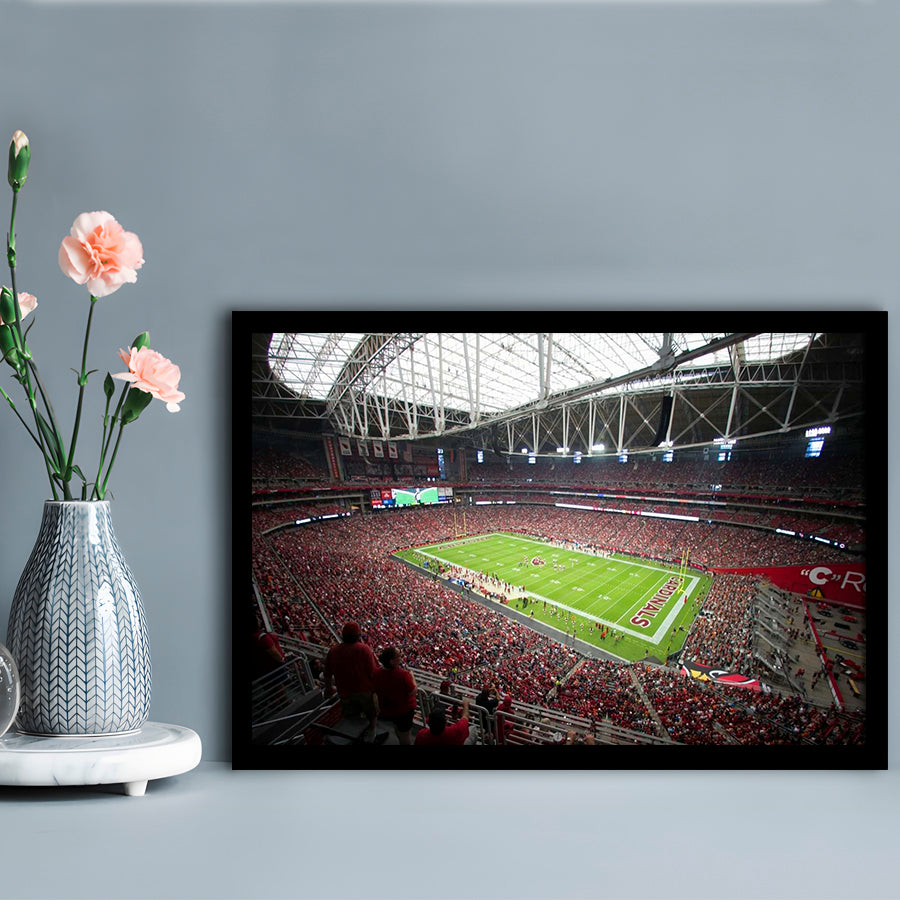 Arizona Diamondbacks Stadium, Stadium Canvas, Sport Art, Gift for him, Framed Art Print Wall Decor, Picture Framed