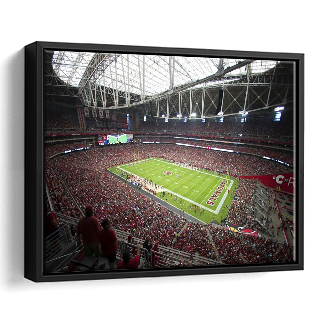 Arizona Diamondbacks Stadium, Stadium Canvas, Sport Art, Framed Canvas Print Wall Art, Floating Frame