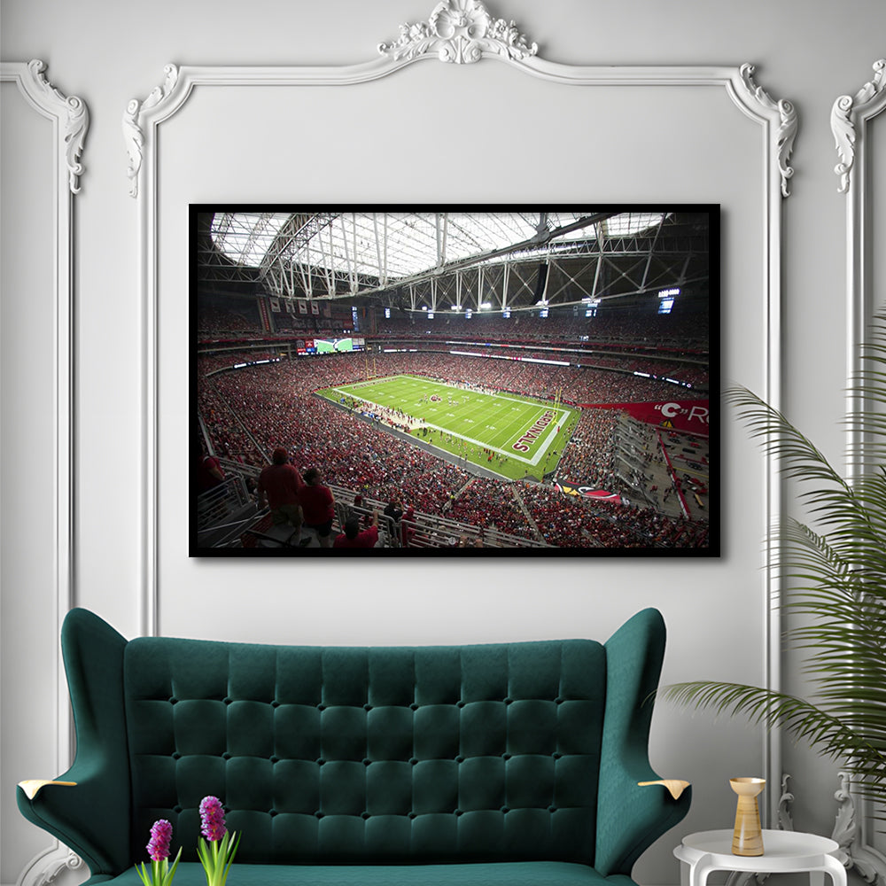 Arizona Diamondbacks Stadium, Stadium Canvas, Sport Art, Gift for him, Framed Art Print Wall Decor, Picture Framed