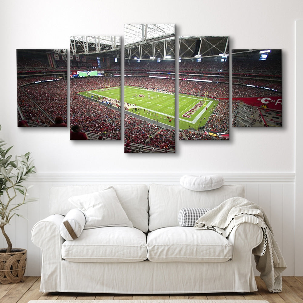 Arizona Diamondbacks Stadium, Stadium Canvas, Sport Art, Gift for him, 5 Panel, Large Canvas, Canvas Print Wall Art