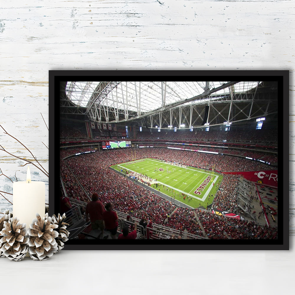 Arizona Diamondbacks Stadium, Stadium Canvas, Sport Art, Framed Canvas Print Wall Art, Floating Frame