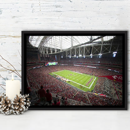 Arizona Diamondbacks Stadium, Stadium Canvas, Sport Art, Framed Canvas Print Wall Art, Floating Frame