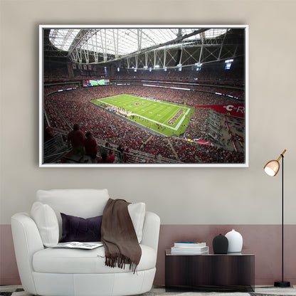 Arizona Diamondbacks Stadium, Stadium Canvas, Sport Art, Framed Canvas Print Wall Art, Floating Frame
