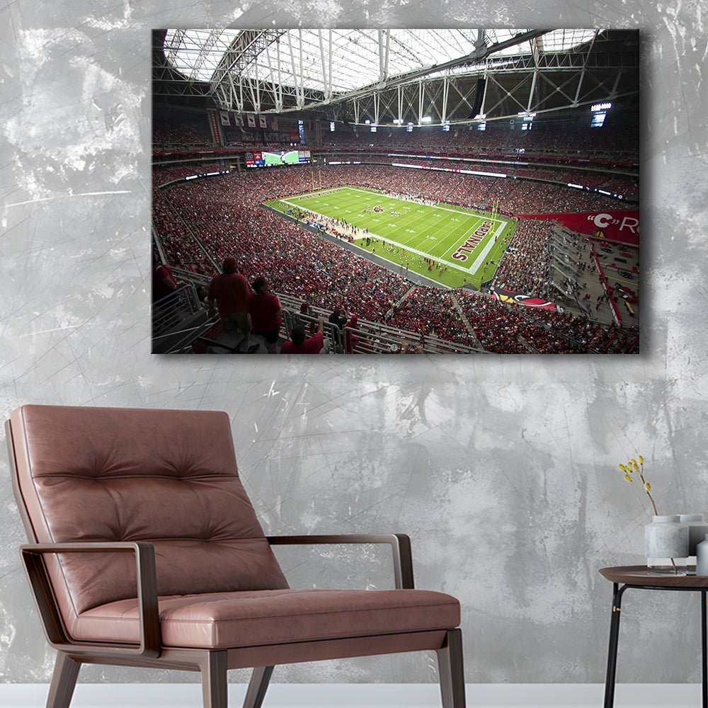 Arizona Diamondbacks Stadium, Stadium Canvas, Sport Art, Gift for him, Man Cave Decor, Art Print, Canvas Print Wall Art