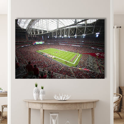 Arizona Diamondbacks Stadium, Stadium Canvas, Sport Art, Gift for him, Man Cave Decor, Art Print, Canvas Print Wall Art