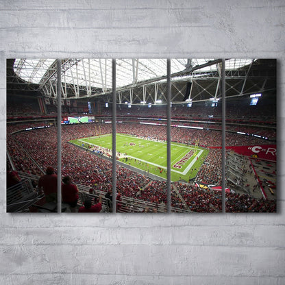 Arizona Diamondbacks Stadium, Stadium Canvas, Sport Art, 5 Panel B, Extra Large Canvas, Canvas Print Wall Art